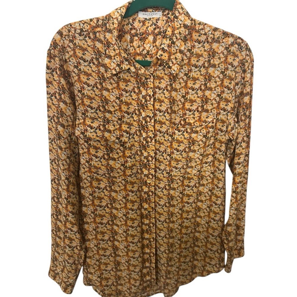 Equipment Floral Patterned  Shirt size Small